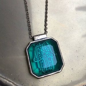 Lucky Brand Hamsa Necklace